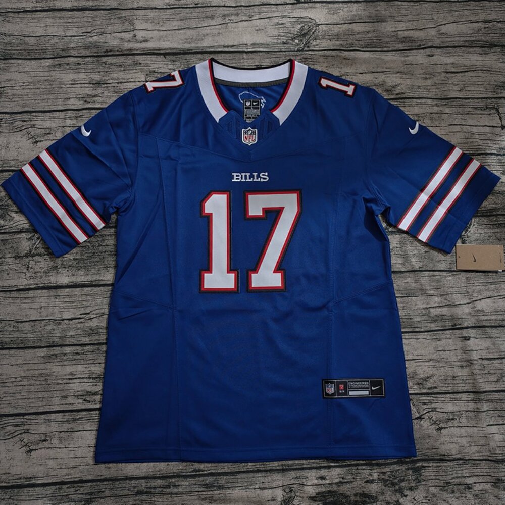NFL Buffalo Bills Josh Allen #17 Blue Jersey